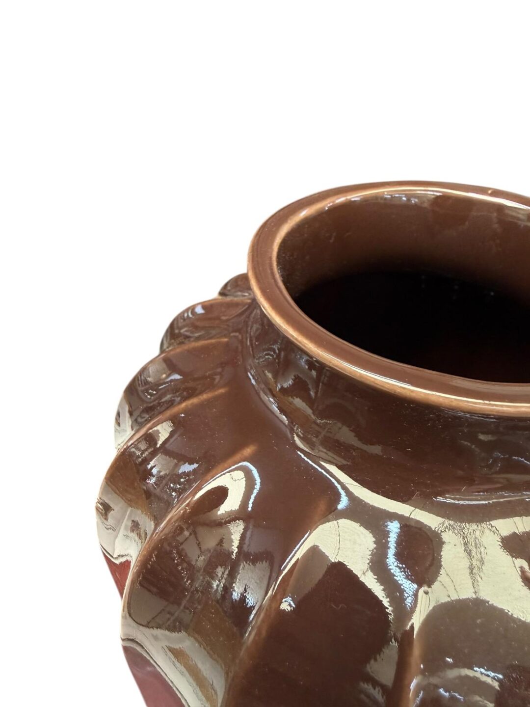 JARRÓN BRUNA CHOCOLATE - Imagen 3