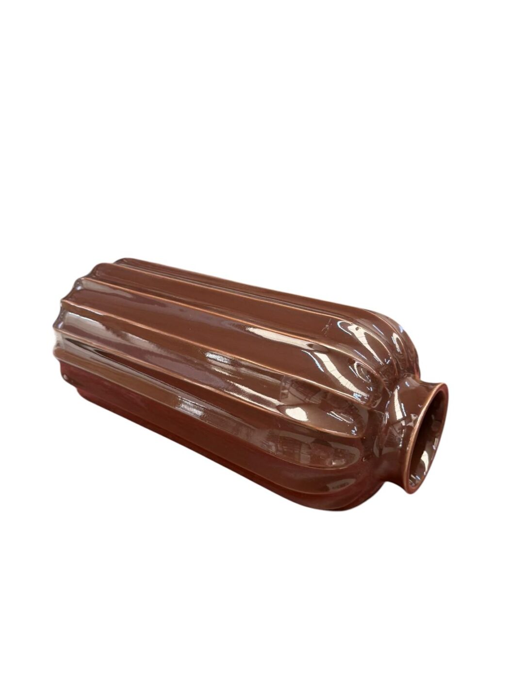 JARRÓN BRUNA CHOCOLATE - Imagen 2