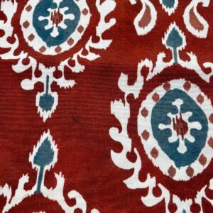 MANTEL BOHO ROJO 2,50